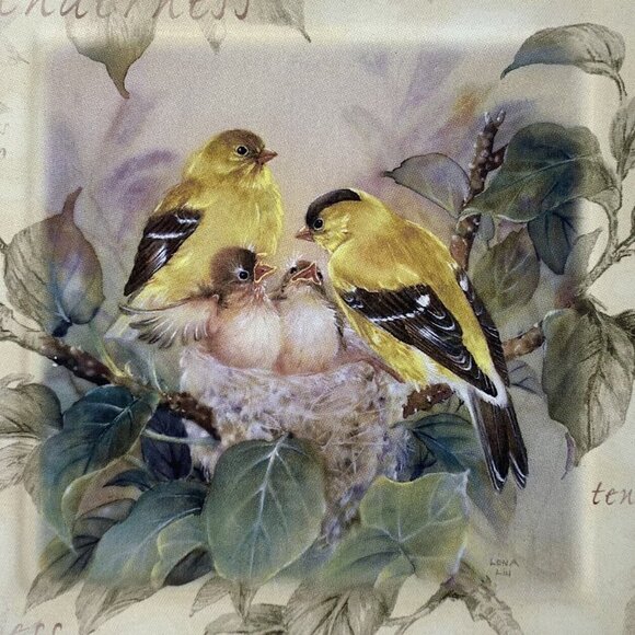 Bradford Exchange Plates Lena Lius Gentle Expressions Tenderness AO845 2002 VTG - Picture 5 of 5